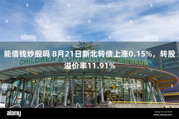 能借钱炒股吗 8月21日新北转债上涨0.15%，转股溢价率11.91%